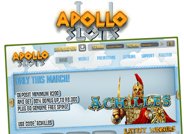 Apollo Slots Real Time Gaming