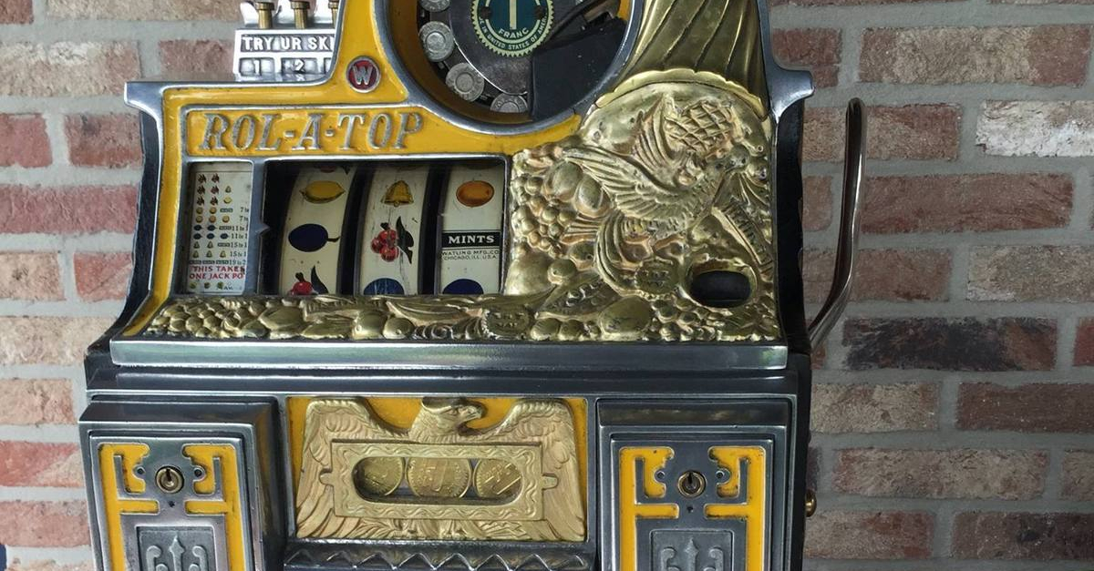 When was the first slot machine invented pawn stars online